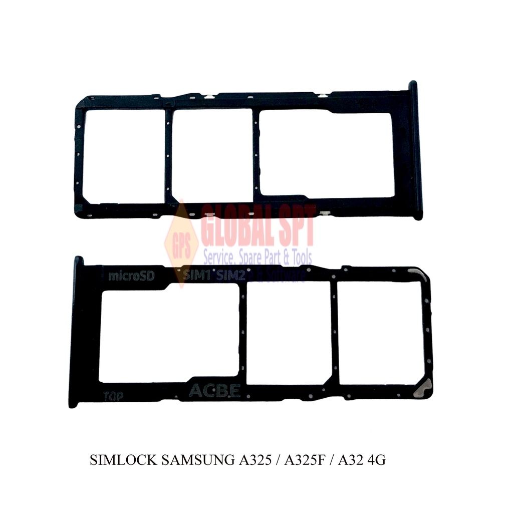 VERSI 4G / SIMLOCK SAMSUNG A325 / DUDUKAN SIM TRAY A32 4G / TEMPAT KARTU A325F