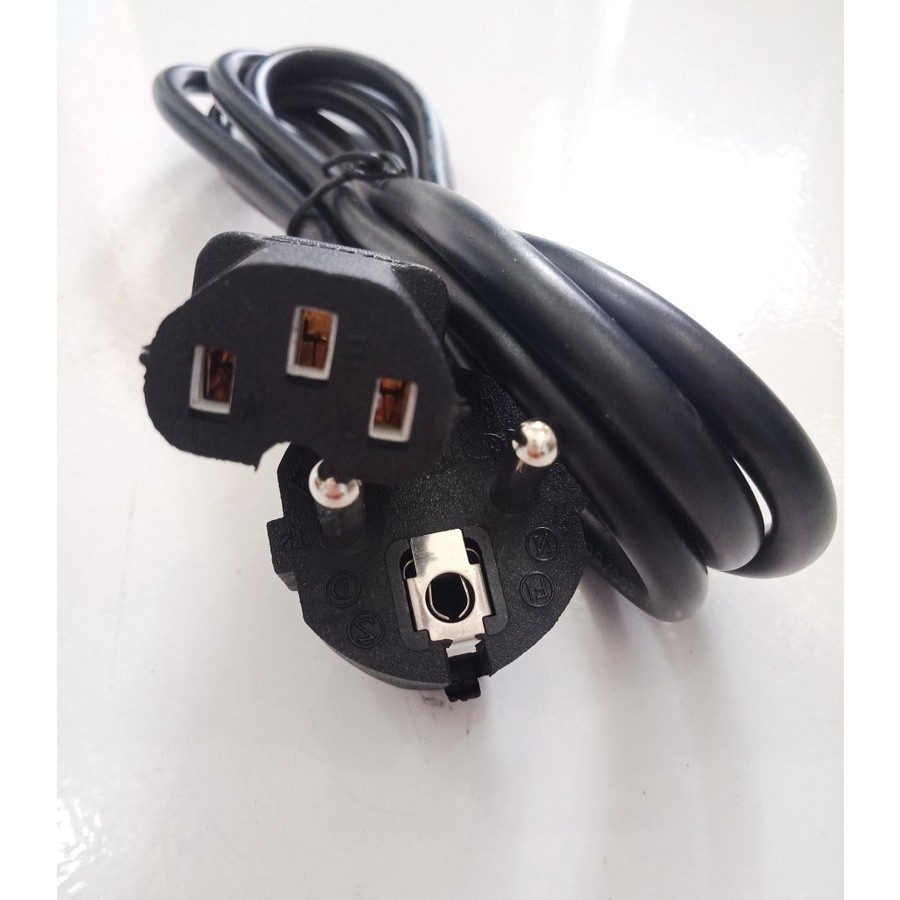 Kabel listrik  Pc Komputer Penanak Nasi Rice Cooker Magic Com Mejikom Magicom Power Listrik Tofuda