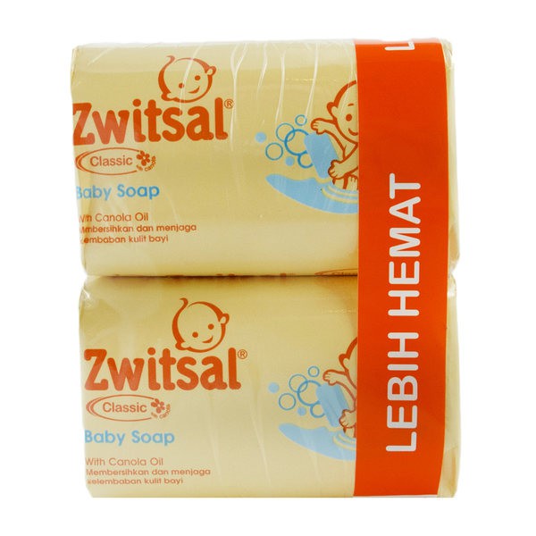 ZWITSAL BABY SOAP ISI 4 BATANG/centraltrenggalek