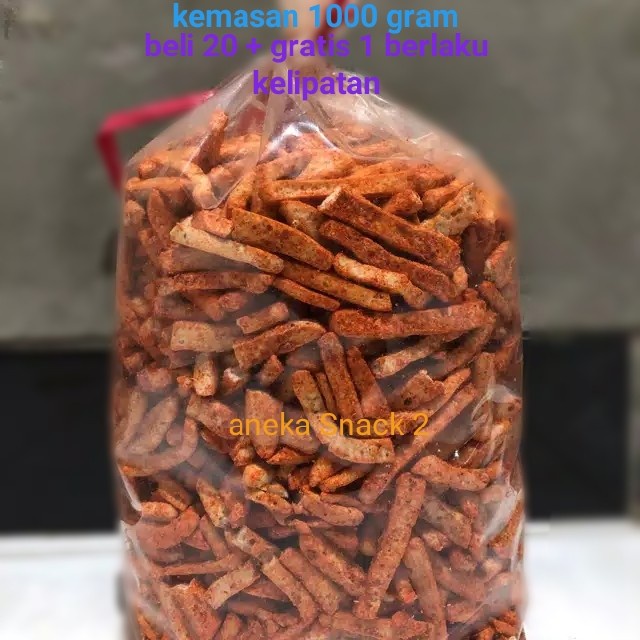

basreng /stik basreng pedas 1kg