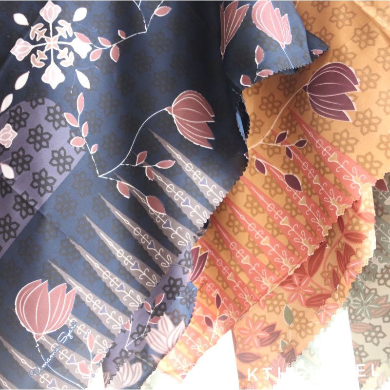 H156 - Segiempat Voal Syari 130x130 / Hijab Segiempat Syari / Jilbab Segi Empat Jumbo Motif Umama-2