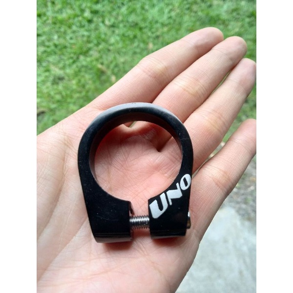 SEAT CLAMP SADEL SEPEDA LIPAT/MTB MERK UNO 31.8mm