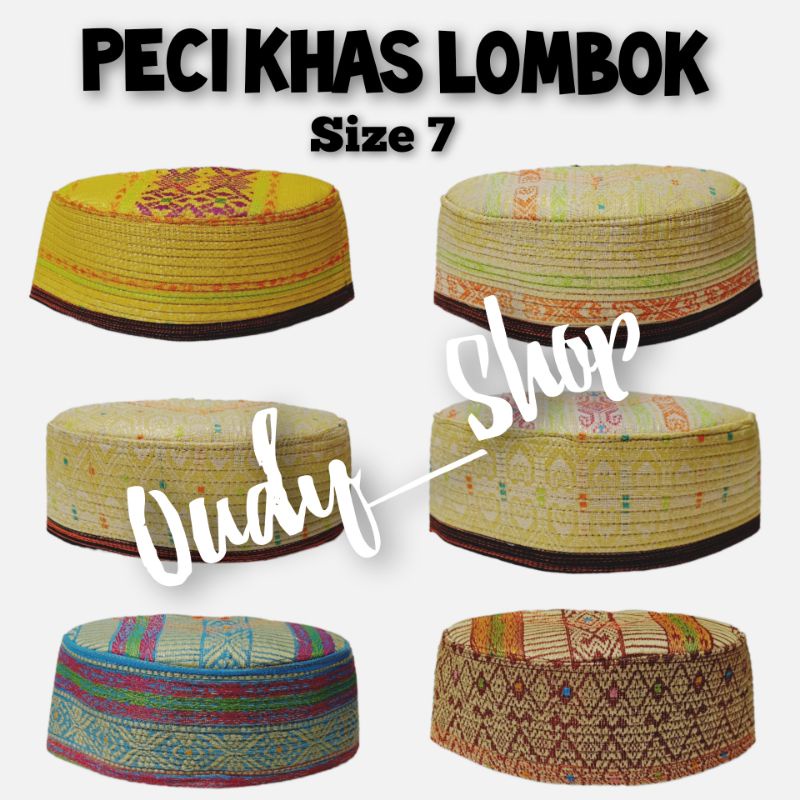 Peci Size 7 Kopiah Songkok Souvenir Khas Lombok