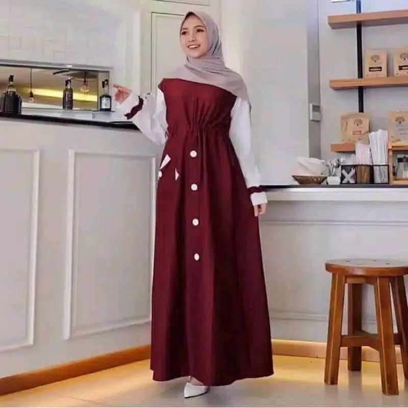 CLARA DRESS MAXY GAMIS MOSCREPE