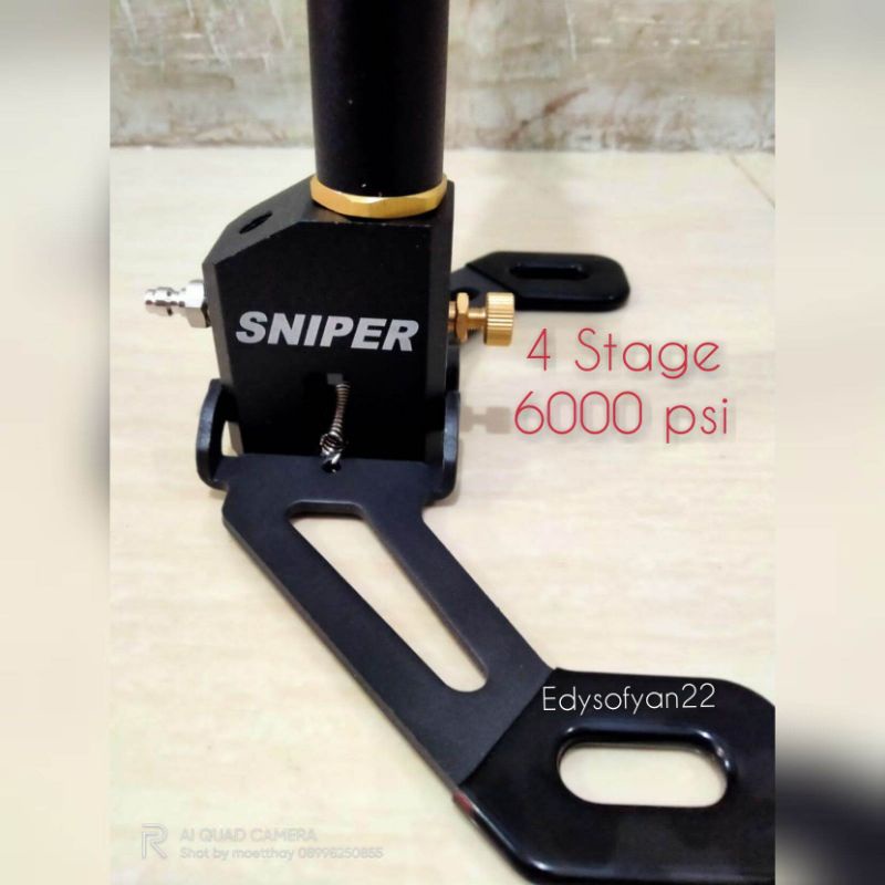 Pompa PCP 4 Stage Kaki Lipat SNIPER