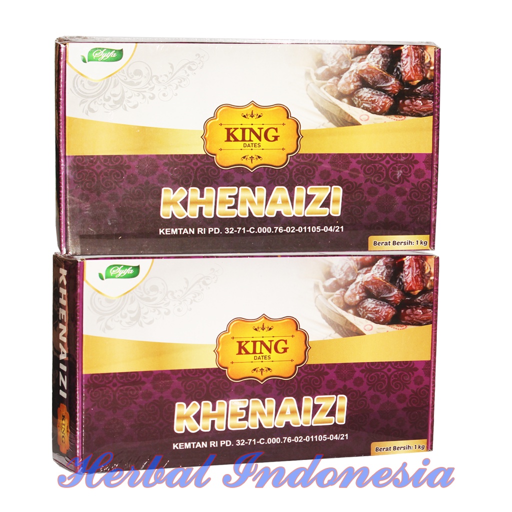 Kurma KING KHENAIZI 1 KG | KING DATES KHENAIZI