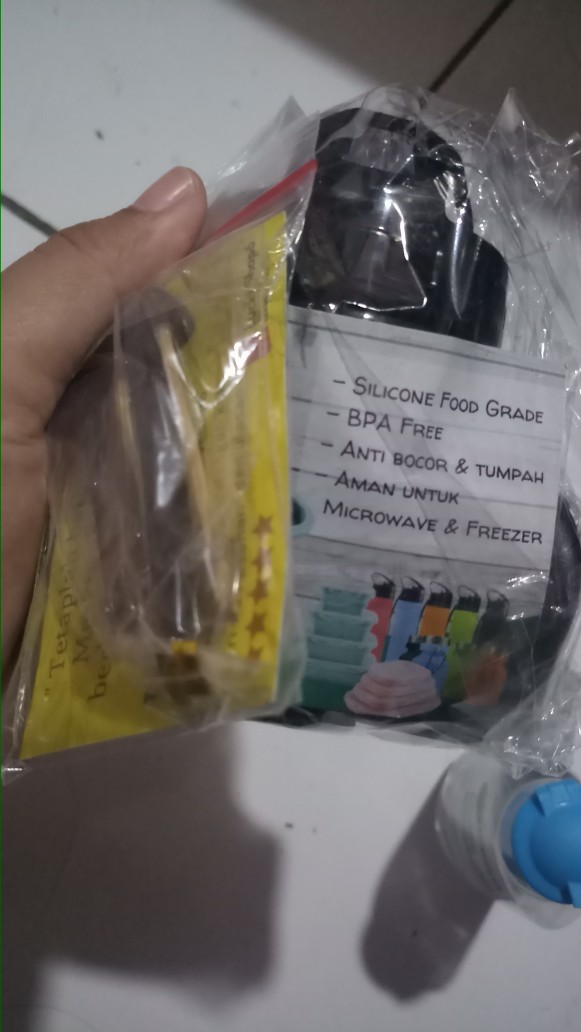 Botol Minum Lipat Gulung 600ml Silikon Tumbler Anak Olahraga Bpa Free Murah Food Grade Portable Gym