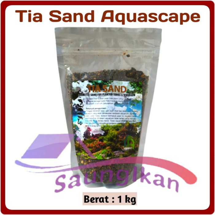 Jual Aquariset Tia Sand Aqua Riset Aquarium Aquascape Kg Shopee