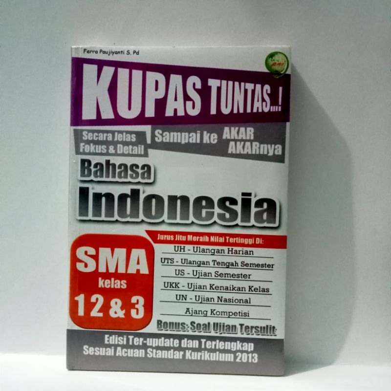 Jual Buku Kupas Tuntas Sampai Ke Akar Akarnya Bahasa Indonesia Sma