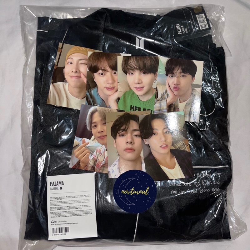 BTS BE PAJAMA FULLSET PC PHOTOCARD SEALED RM SUGA JIN JHOPE JIMIN TAEHYUNG JUNGKOOK PAJAMAS