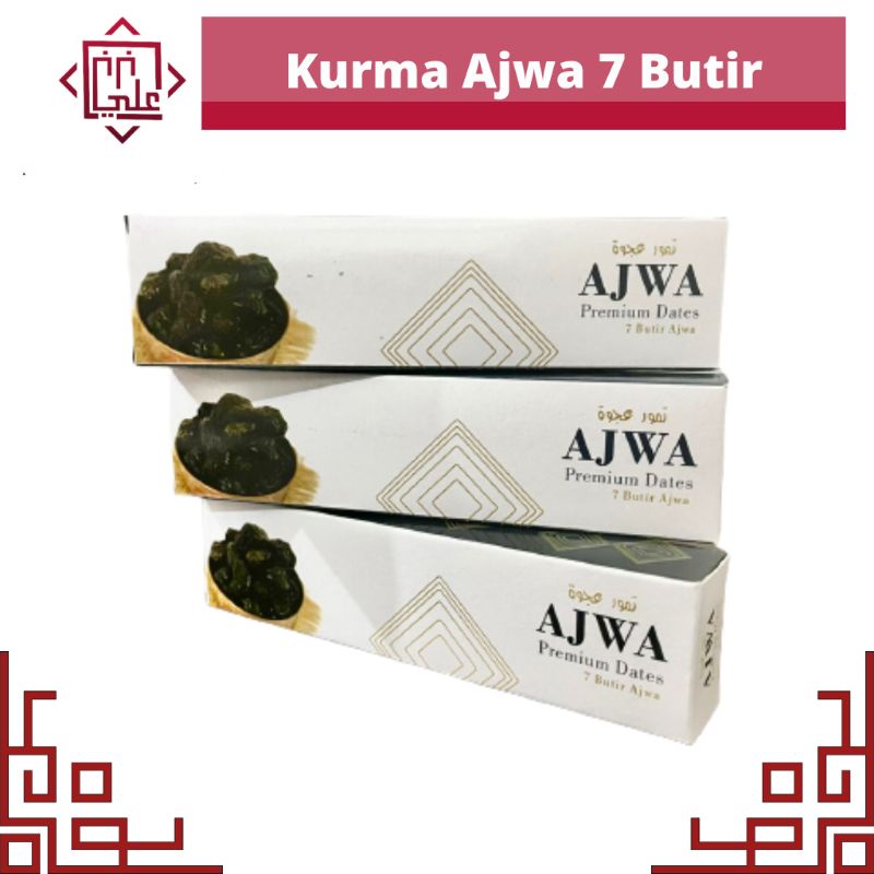 Kurma Ajwa Kemasan 7 Butir