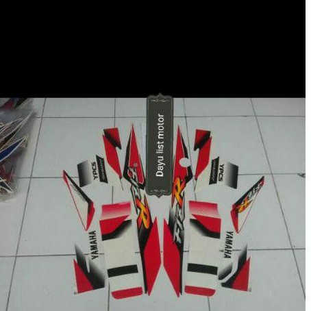 striping fiz r sporty 2002 merah putih