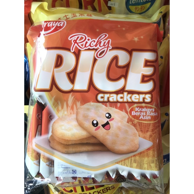 

Rice Cracker Asin Naraya 105 gr Krekers Beras Rasa Asin Original