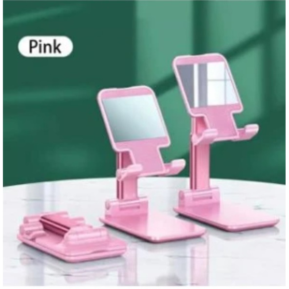 Folding Desktop HD-23 HD28 Phone Holder Lipat Universal Support Stand Meja Standing Dudukan Sandaran