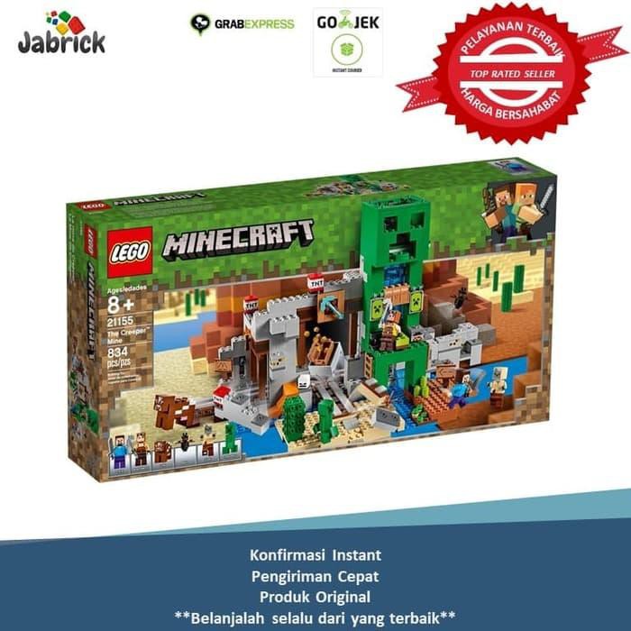 minecraft lego creeper mine