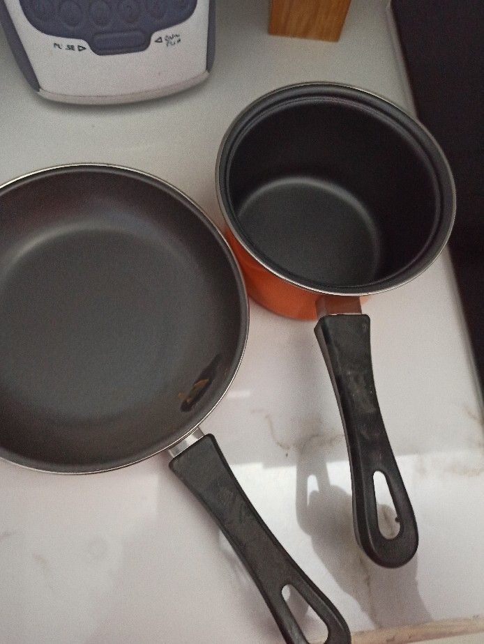 Maspion Pastela Milk Pan 14cm Dan Fry Pan 20cm Anti Lengket