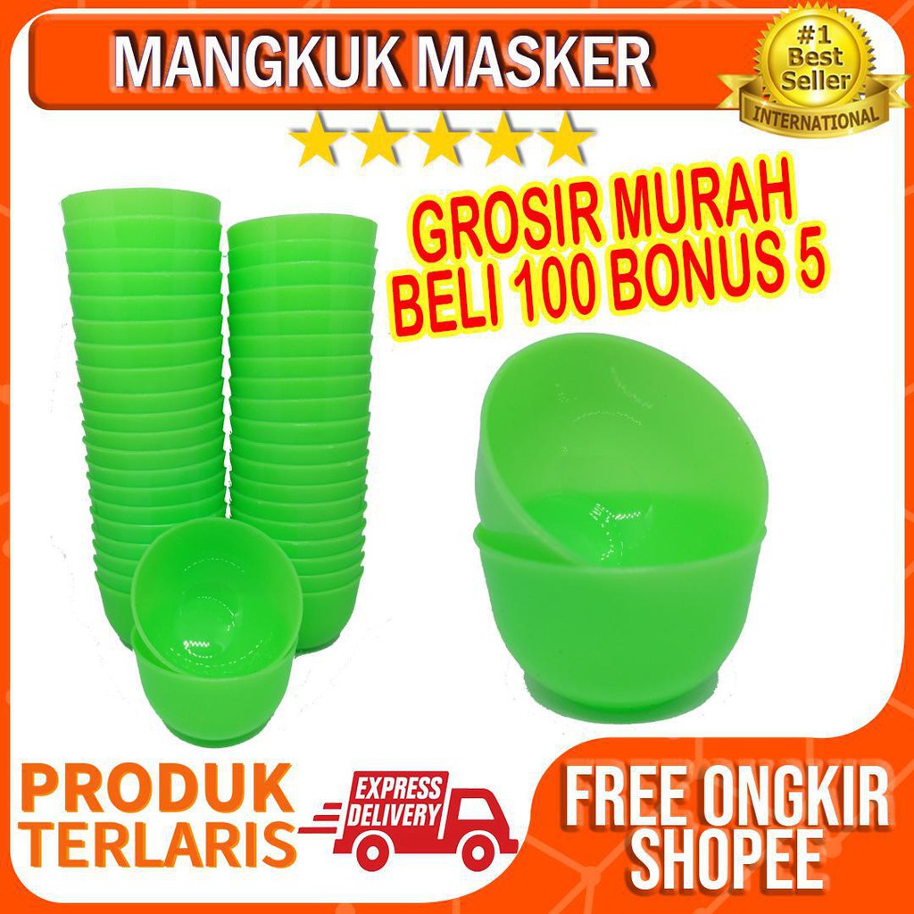 TERMURAH !! - Mangkuk Masker Wajah - Plate Mask Kosmetik Cream