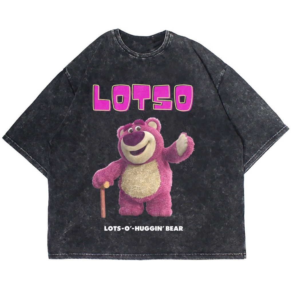 Jual Kaos Oversize Toy Story Lotso Huggin Bear Washing Vintage Tee Washing T Shirt Shopee