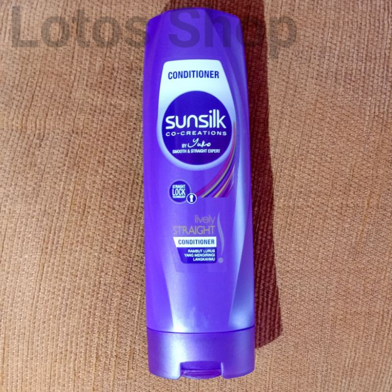 SUNSILK LIVELY STRAIGHT CONDITIONER 170ML