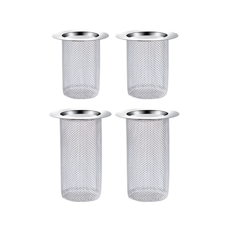 Saringan Penangkap Rambut Multifungsi Bahan Stainless Steel Untuk Wastafel Dapur / Kamar Mandi