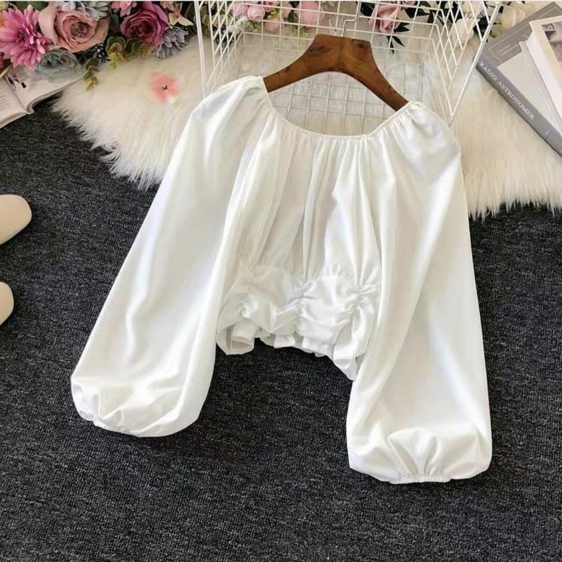 BLOUSE BALON - ATASAN WANITA - PAKAIAN WANITA TERLARIS - KOREAN STYLE - BAJU TERBARU - LENGAN BALON