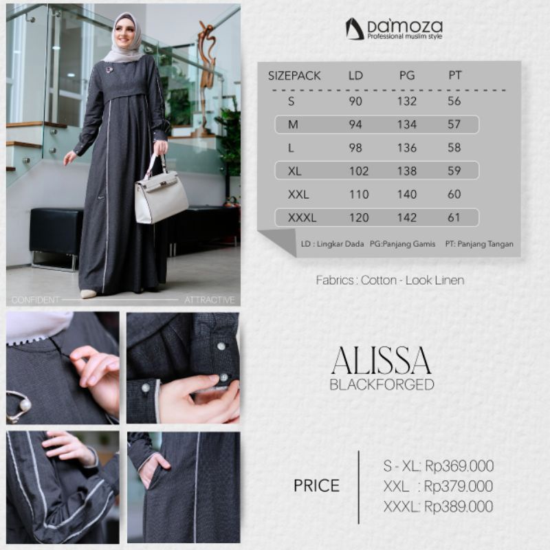 #New Damoza Alissa, Gamis dewasa terbaru