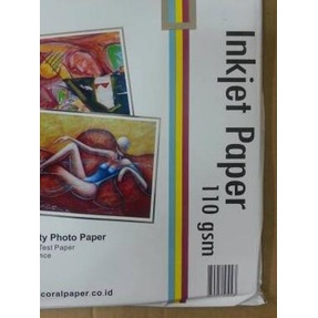 

❆ Inkjet Paper 110gsm A4 Coral ☆