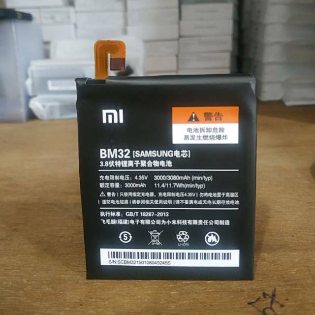 BATERAI BATRE BATERE  XIAOMI MI4 (BM32) ORIGINAL BATTERY BM32