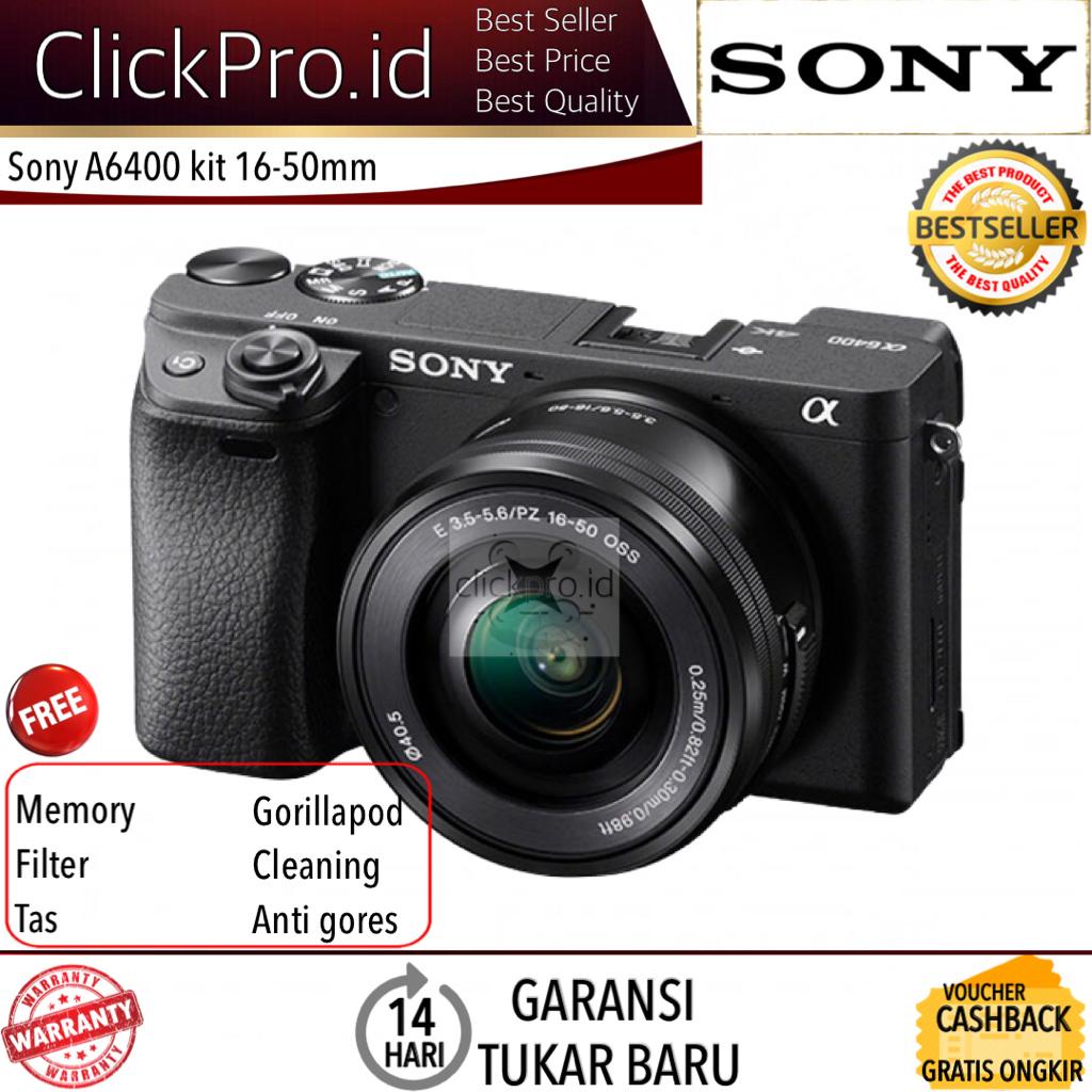 Sony A6400 kit 16-50mm - Sony Alpha A6400 - A6400