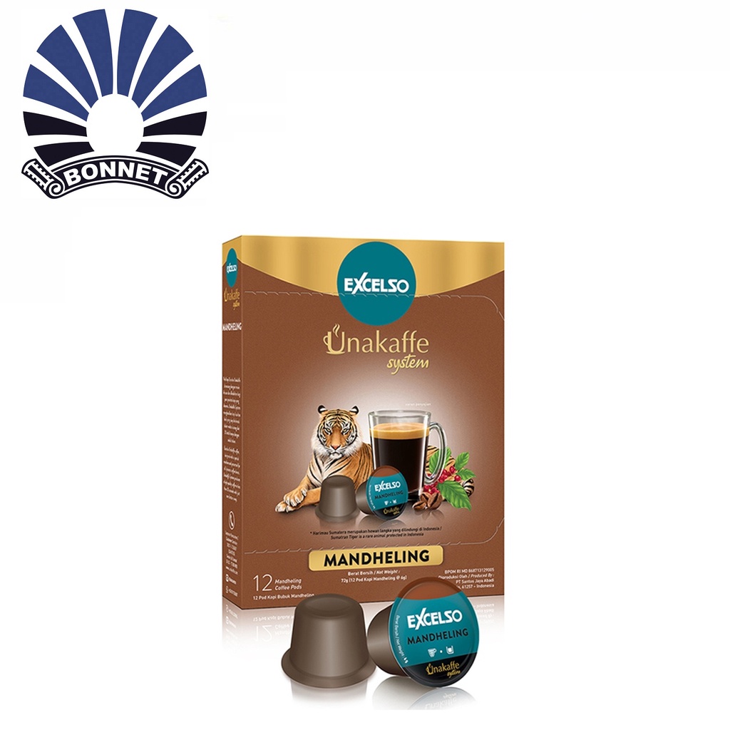 

KOPI EXCELSO UNAKAFFE MANDHELING - KAPSUL 8991002102293
