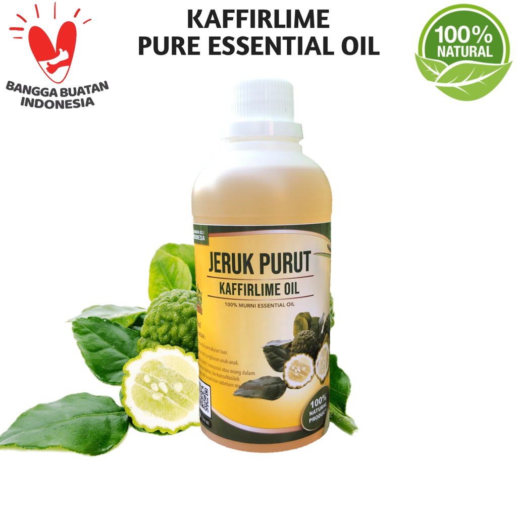 Kaffirlime Essential Oil 500mL│Minyak Atsiri Jeruk Purut Murni