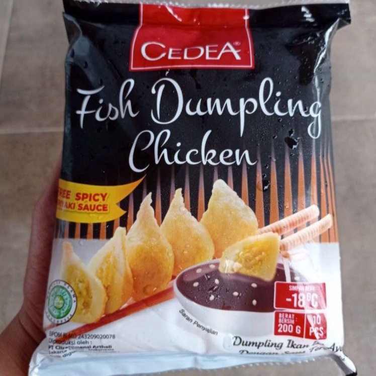 

MOOJOK-Cedea Fish dumpling Chicken 200gr (Olahan ikan isi daging ayam) beku enak murah