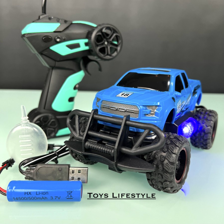 Mainan Mobil Remote Control Crawler Rubicon Skala 1:20