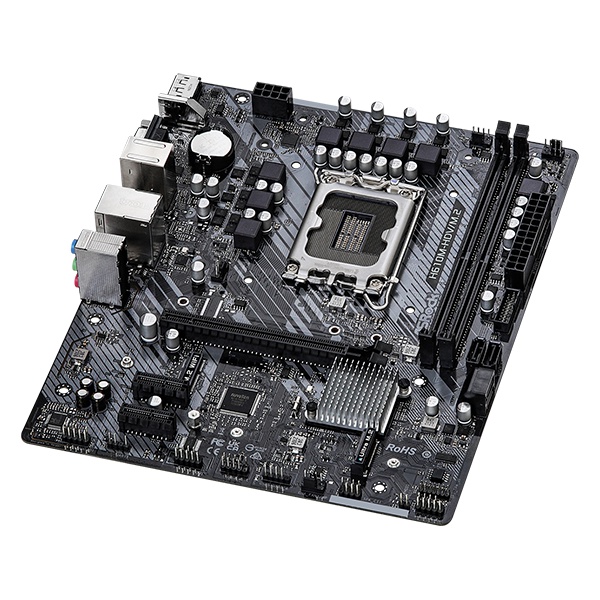 MOTHERBOARD ASROCK H610M HDV M2 LGA 1700 DDR4 USB 3.2 M2