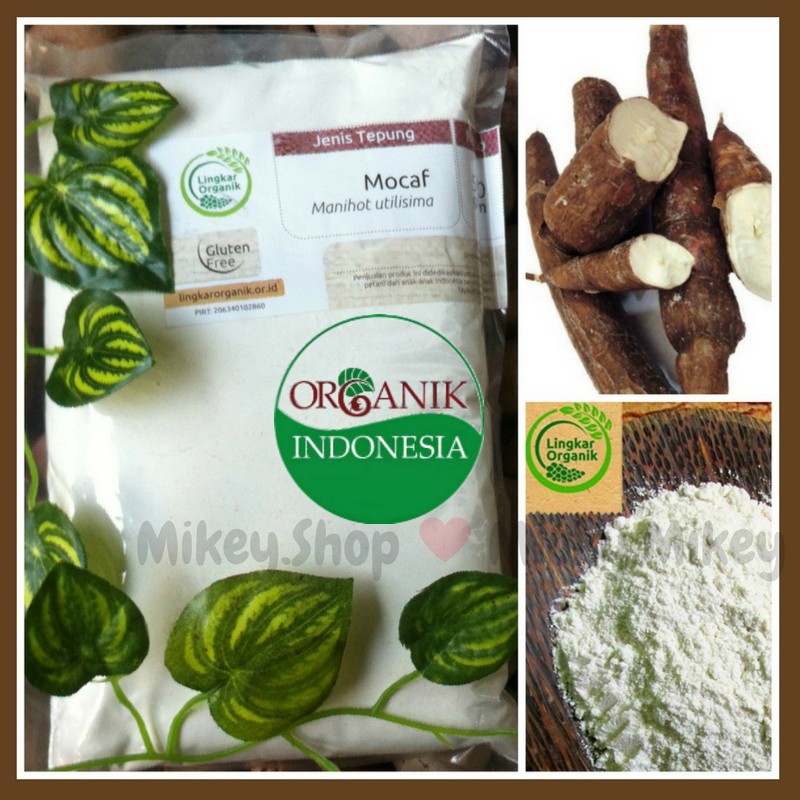 

Tepung 500gr Mocav / Mokaf / Mokav / Mocaf Organik (Gluten Free Flour) Modified Cassava