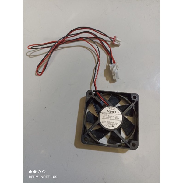 Fan motor dc 12V 6x6 kulkas LG inverter Model GN H432HLAN  NMB 12V