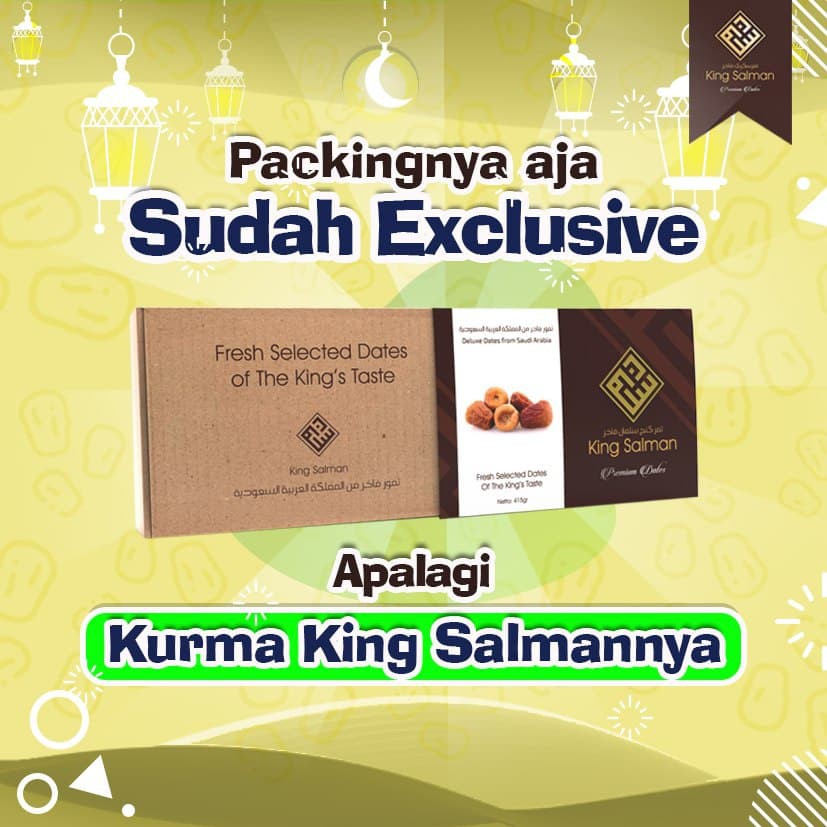 

READY STOK, KURMA ENAK MURAH KING SALMAN OFFICIAL