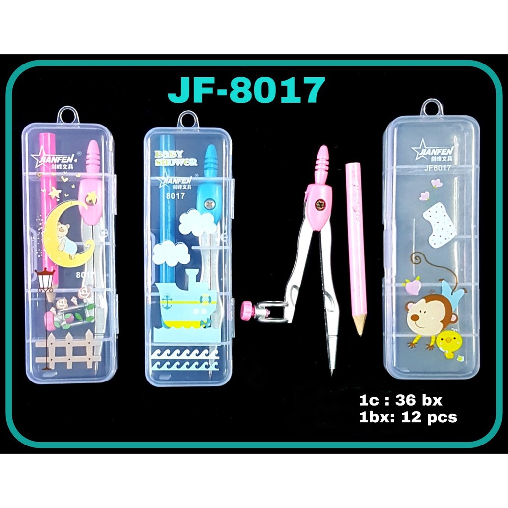 

ILP Jangka JF-8017 / Jangka Sekolah / Math Set