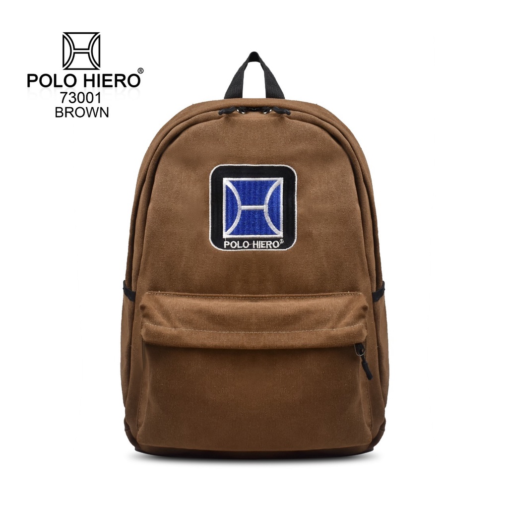 { FF } New Arrival / Tas Ransel Sekolah / Ransel Fashion Unisex Polo Hiero 73001 / Tas pria Ransel Wanita Laptop