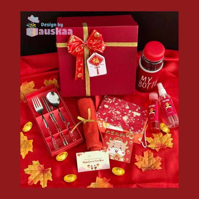 

FALSH SALE Hampers Gift Box Parcel Hadiah Imlek Chinese New Year Health Package