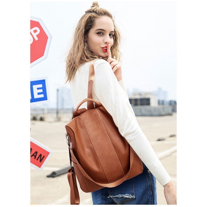 AND / COD / Tas Ransel Wanita Fashion Korea Style Tas Punggung Tas Cewek Import Sling Bag Women Parasut Tas Ransel Wanita Tas Ransel Sekolah Kuliah Tas Ransel Real Pict Tas Ransel Kekinian Tas Ransel Import Motif Polos Tas Punggung Tas Cewek Import T259