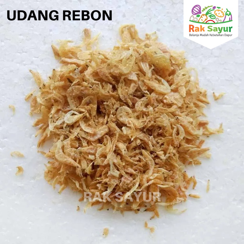 

Udang Rebon Ebi Bariang Baring 100gr Udang Saia Tawar Kecepe Padang