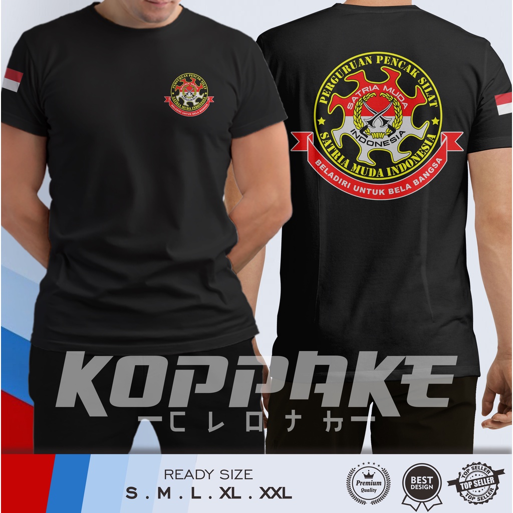 Kaos Perguruan Pencak Silat Satria Muda Indonesia (SMI) Baju Distro