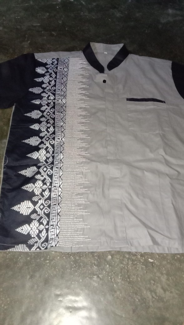 Koko Bordir Batik Gempo Busana Muslim Terlaris Alkhalis