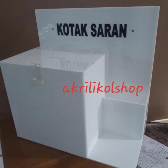 

kotak saran dari akrilik murah