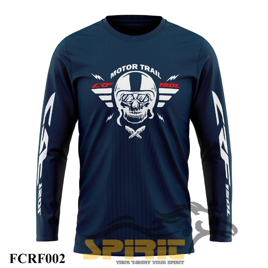 [NewTshirt] KAOS MOTOR CRF PAKAIAN MOTOR TRAIL