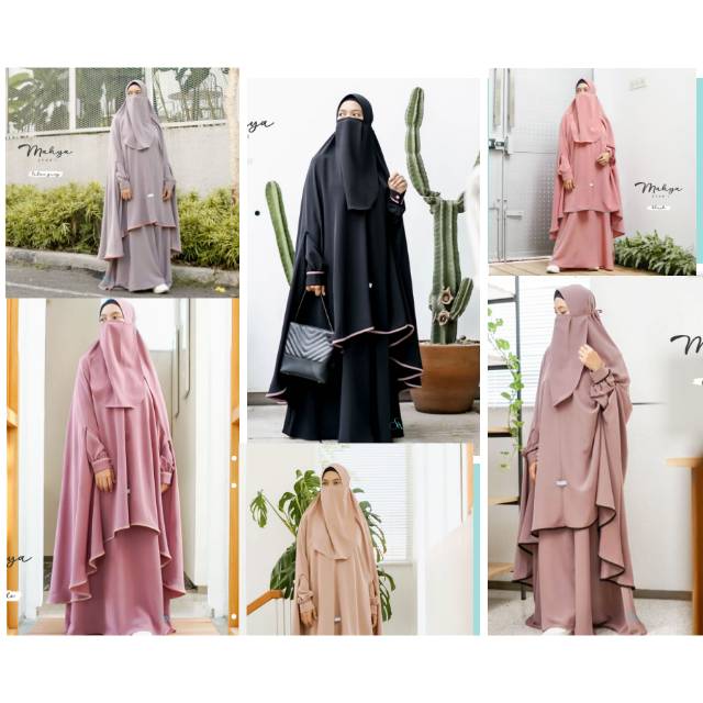 Mahya Dress syari by simply happy