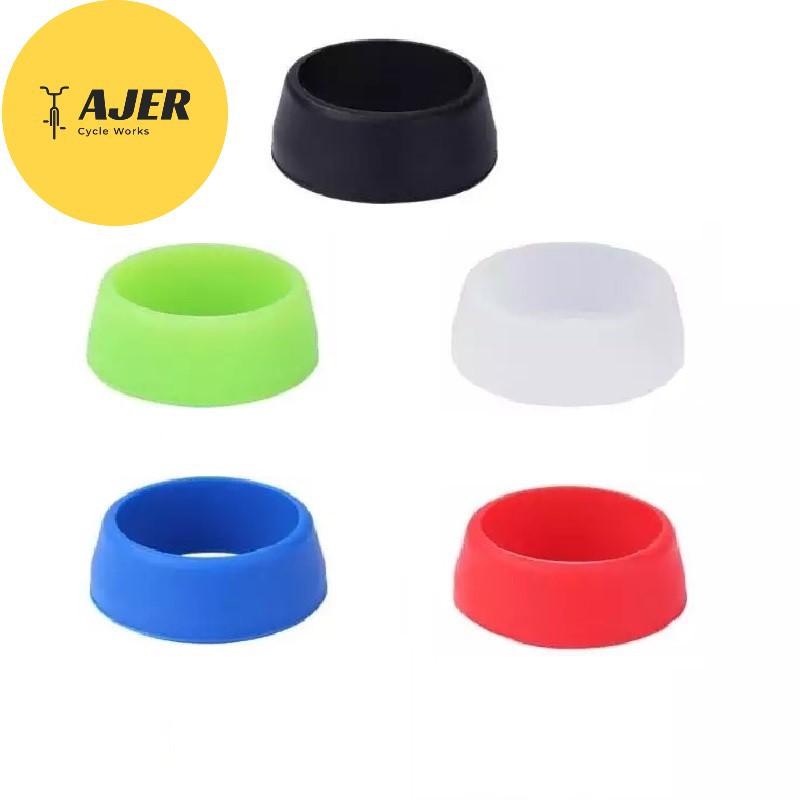 Karet pelindung tiang seatpost dust cover ring rubber silicone 25 - 35 mm