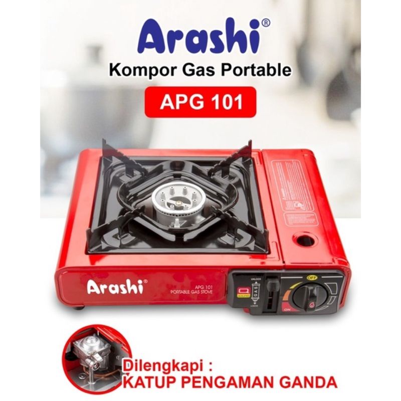 Kompor Gas Portable Arashi APG-101