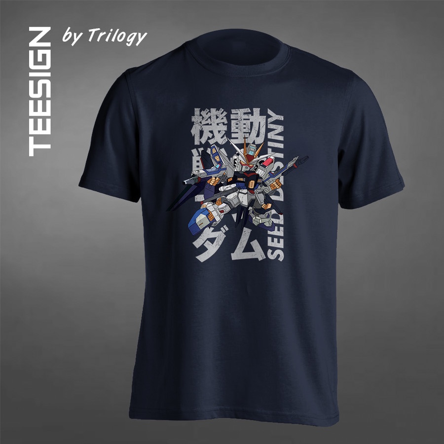 TEESIGN by TRILOGY 0085 - GUNDAM SEED DESTINY STRIKE FREEDOM - Kaos